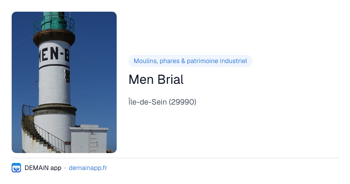 Men Brial — Île-de-Sein