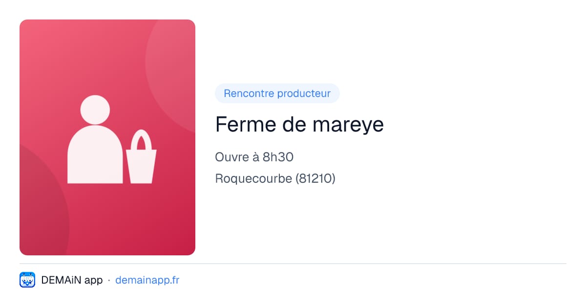 Ferme de mareye — Roquecourbe