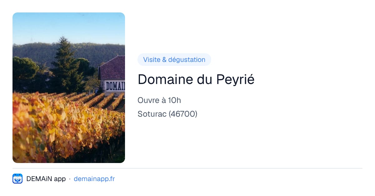 Domaine du Peyrié — Soturac