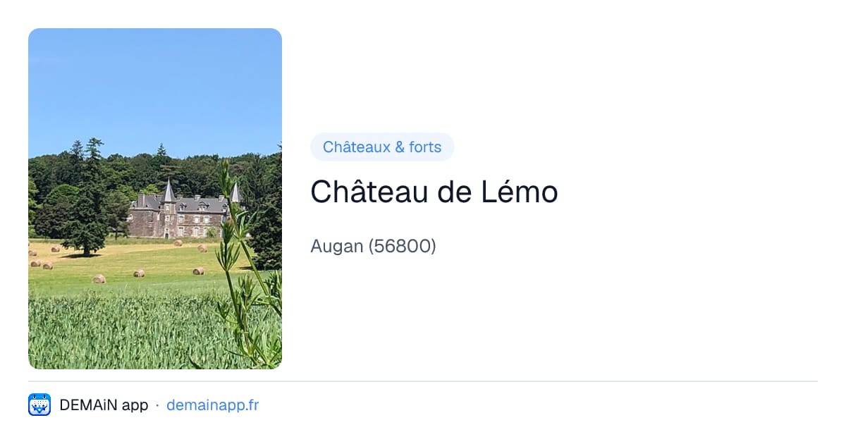 Château de Lémo — Augan