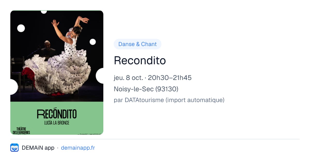 Recondito — Noisy-le-Sec