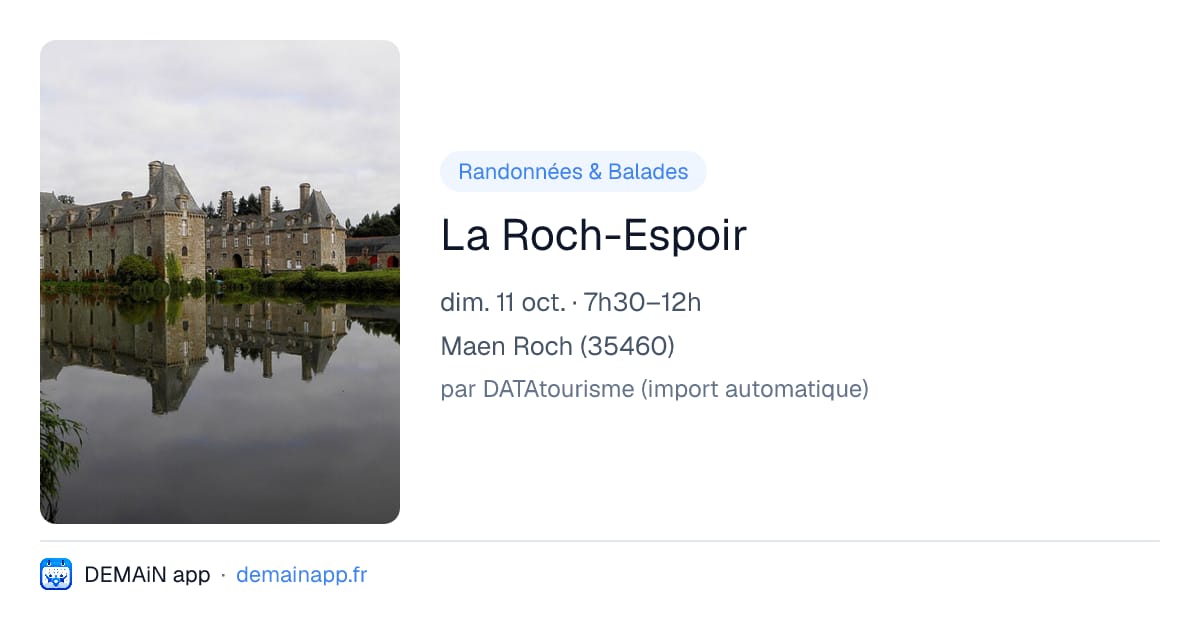 La Roch-Espoir — Maen Roch