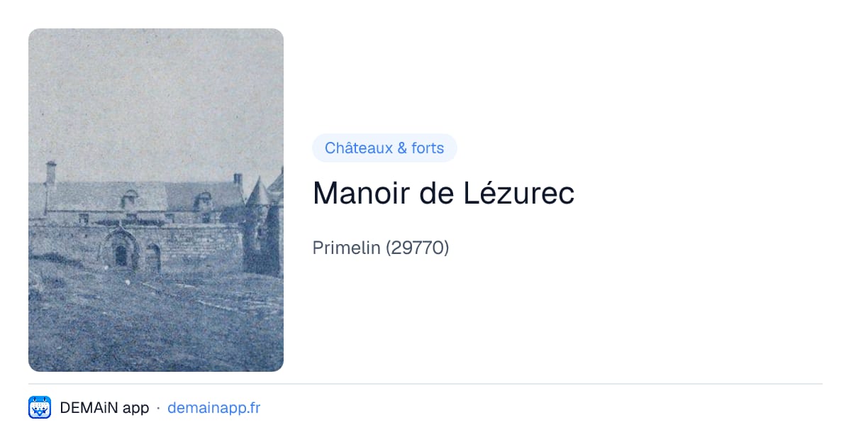 Manoir de Lézurec — Primelin