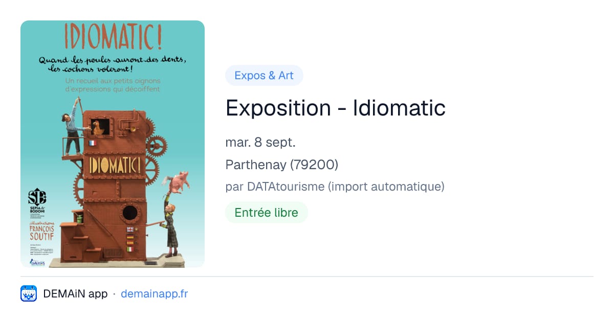 Exposition - Idiomatic — Parthenay
