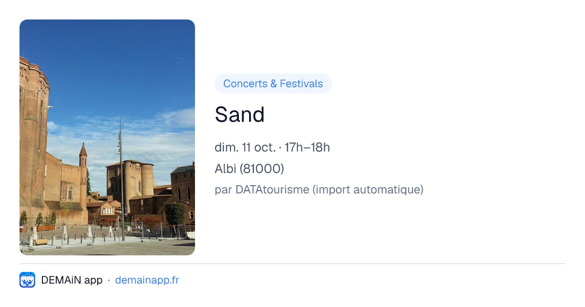 Sand — Albi