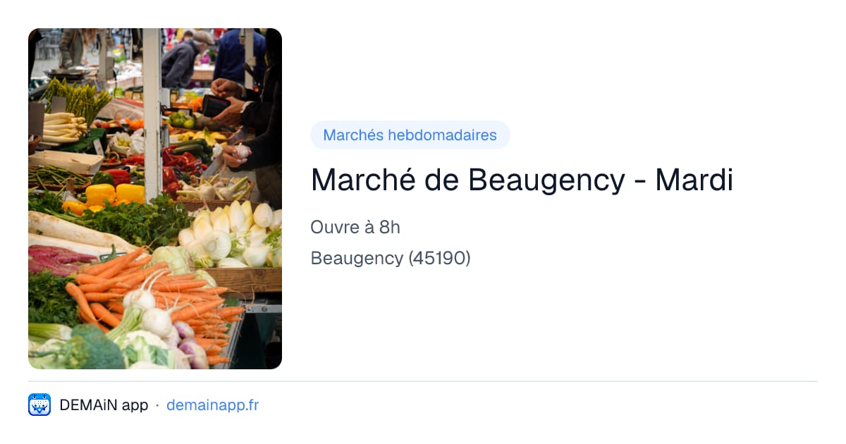Marché de Beaugency - Mardi — Beaugency