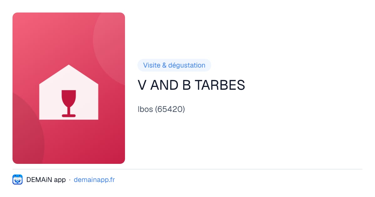 V AND B TARBES — Ibos