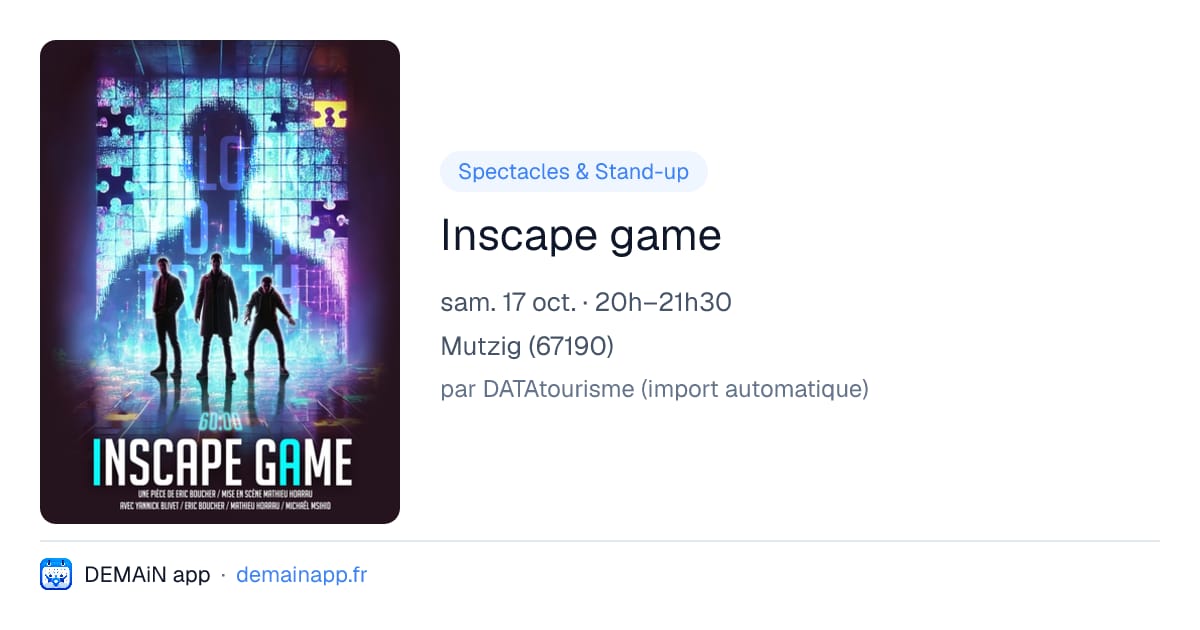 Inscape game — Mutzig