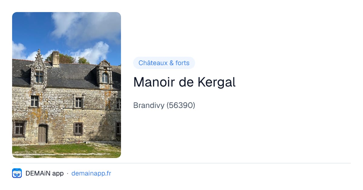 Manoir de Kergal — Brandivy