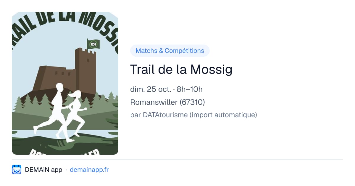 Trail de la Mossig — Romanswiller