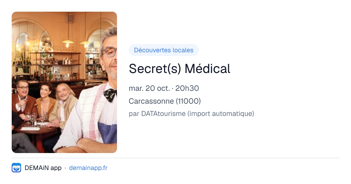 Secret(s) Médical — Carcassonne