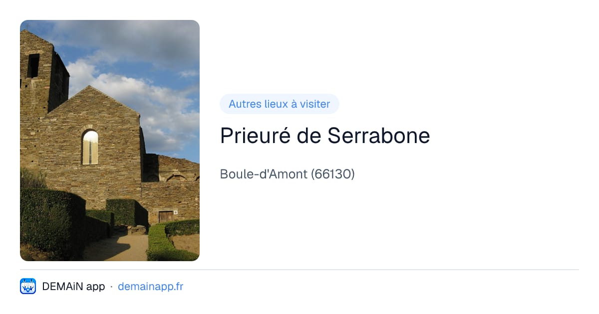Prieuré de Serrabone — Boule-d'Amont