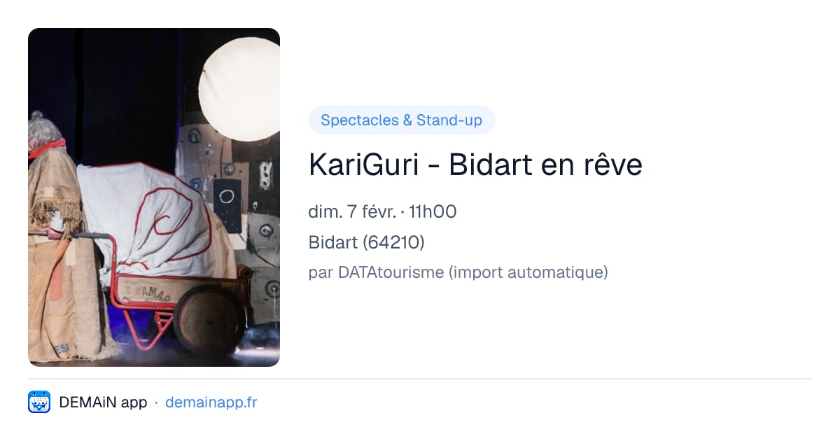 KariGuri - Bidart en rêve — Bidart