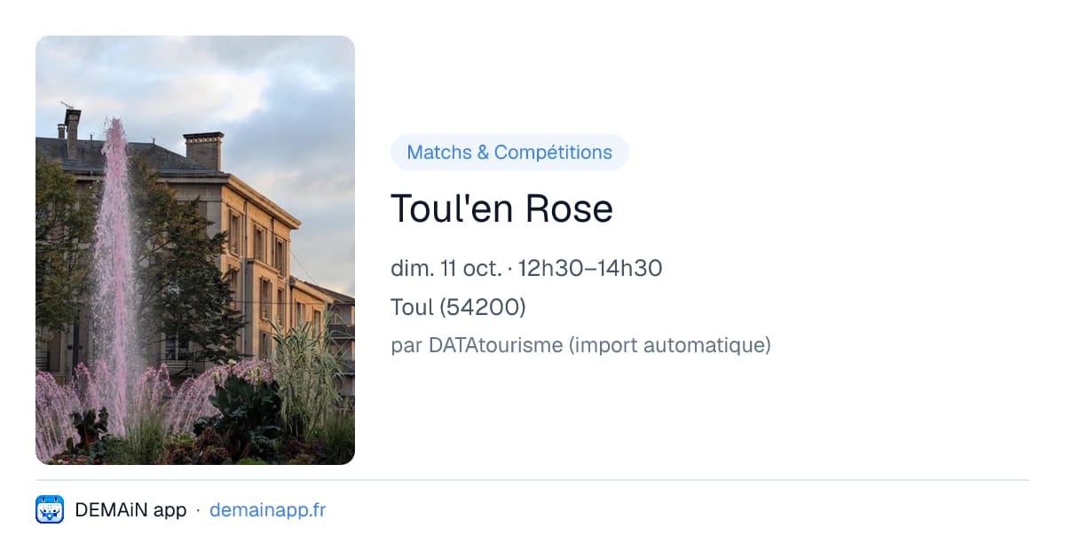 Toul'en Rose — Toul