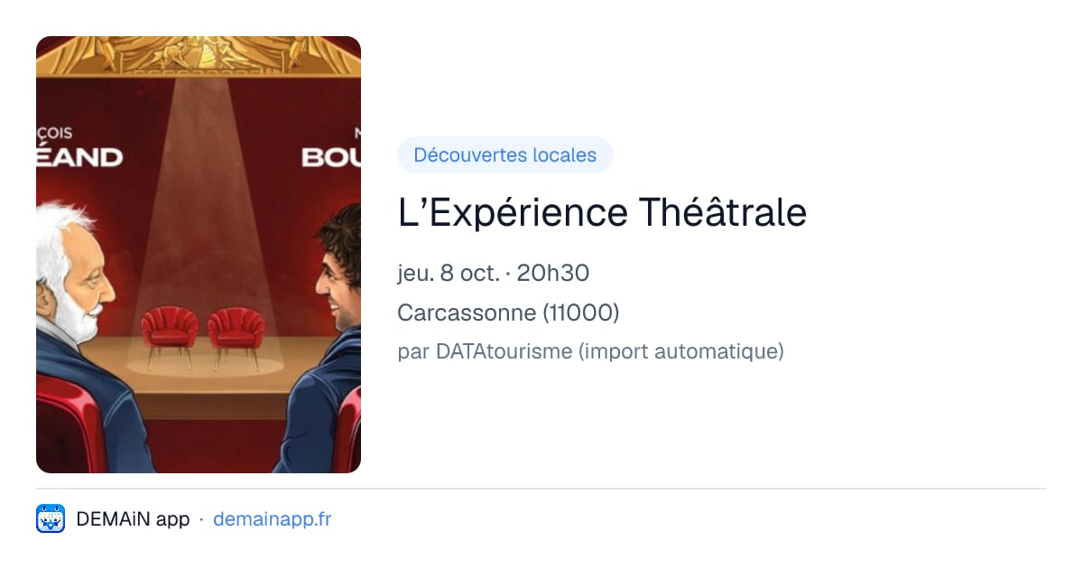 L’Expérience Théâtrale — Carcassonne
