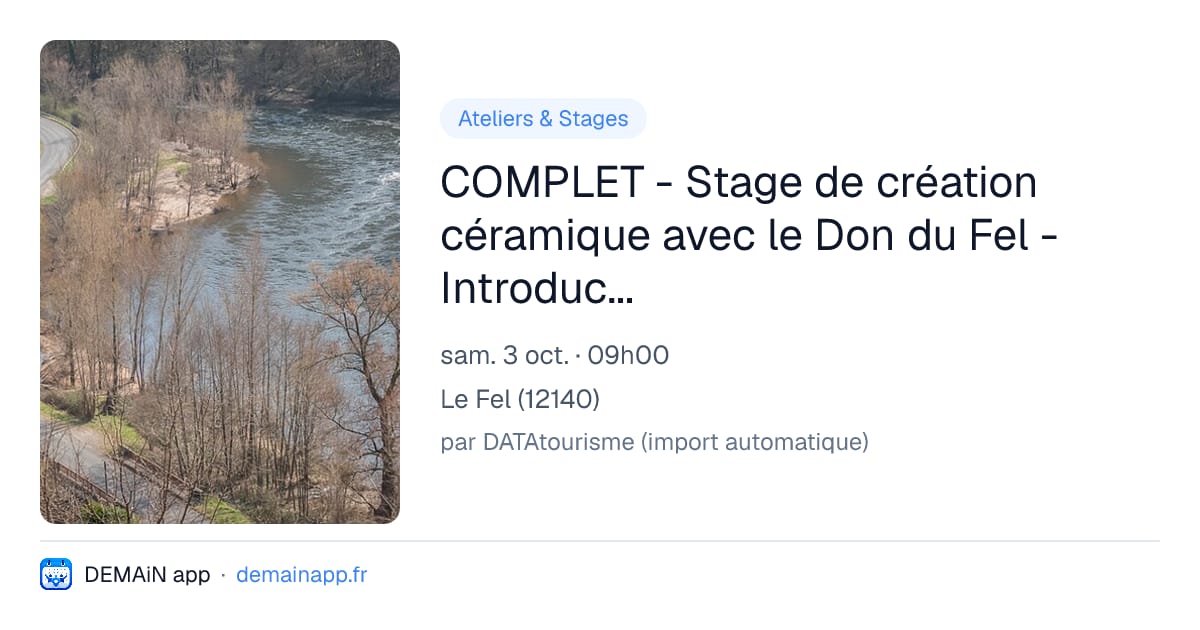 COMPLET - Stage de création céramique avec le Don du Fel - Introduction à la porcelaine — Le Fel