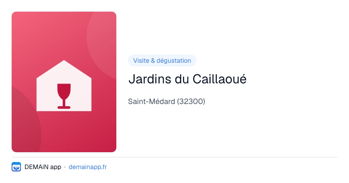 Jardins du Caillaoué — Saint-Médard