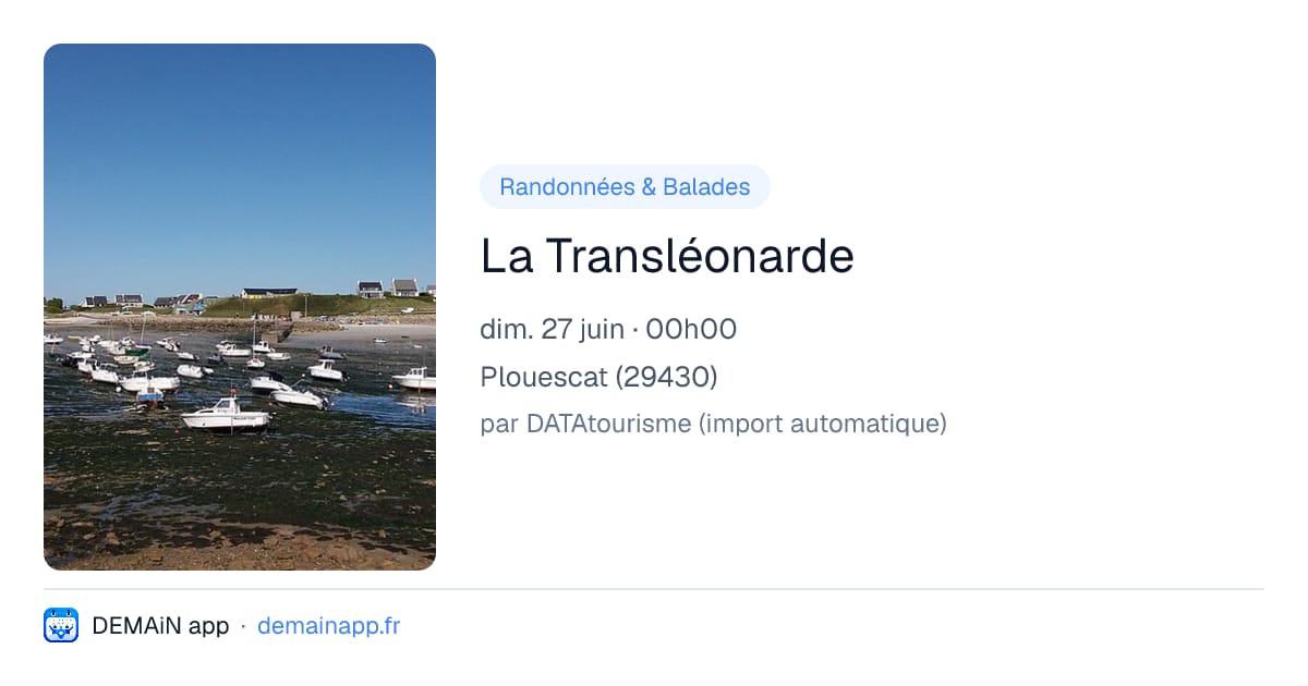 La Transléonarde — Plouescat