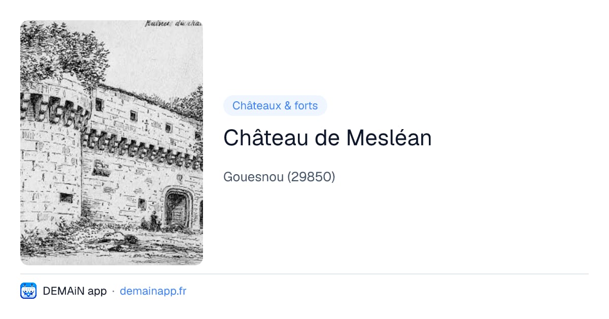 Château de Mesléan — Gouesnou