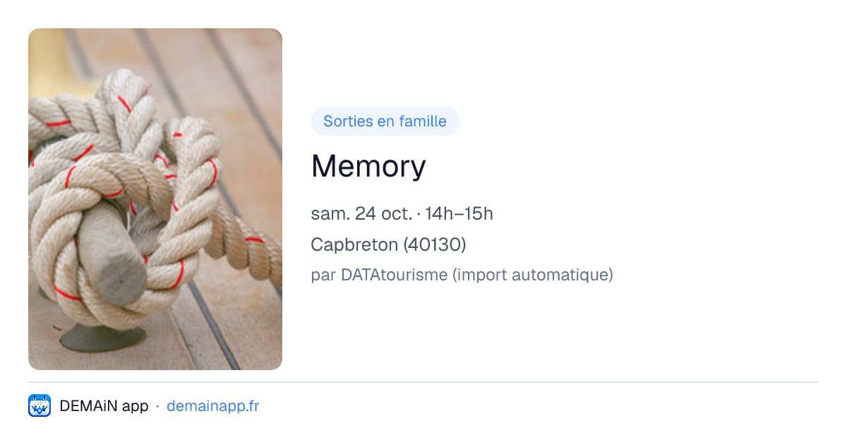 Memory — Capbreton