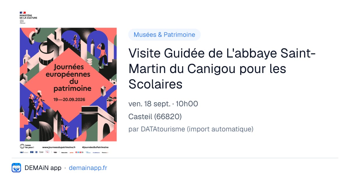 Visite Guidée de L'abbaye Saint-Martin du Canigou pour les Scolaires — Casteil