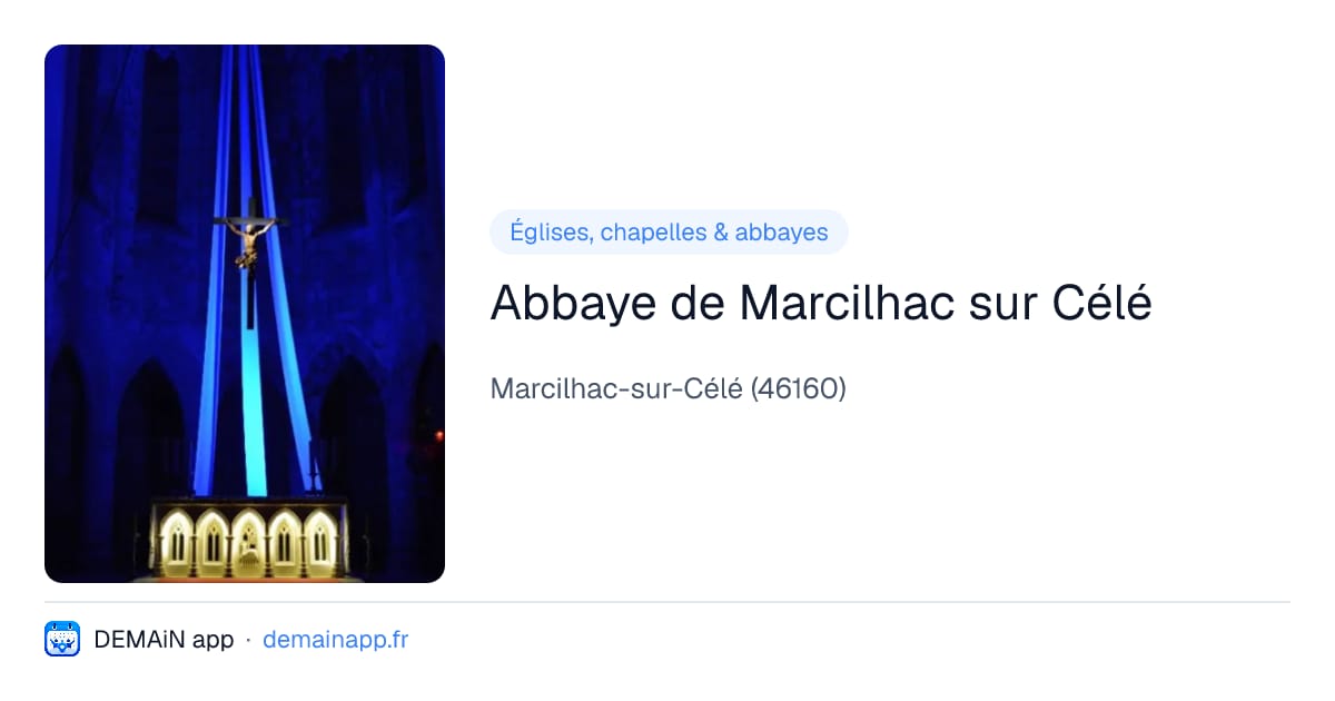 Abbaye de Marcilhac sur Célé — Marcilhac-sur-Célé