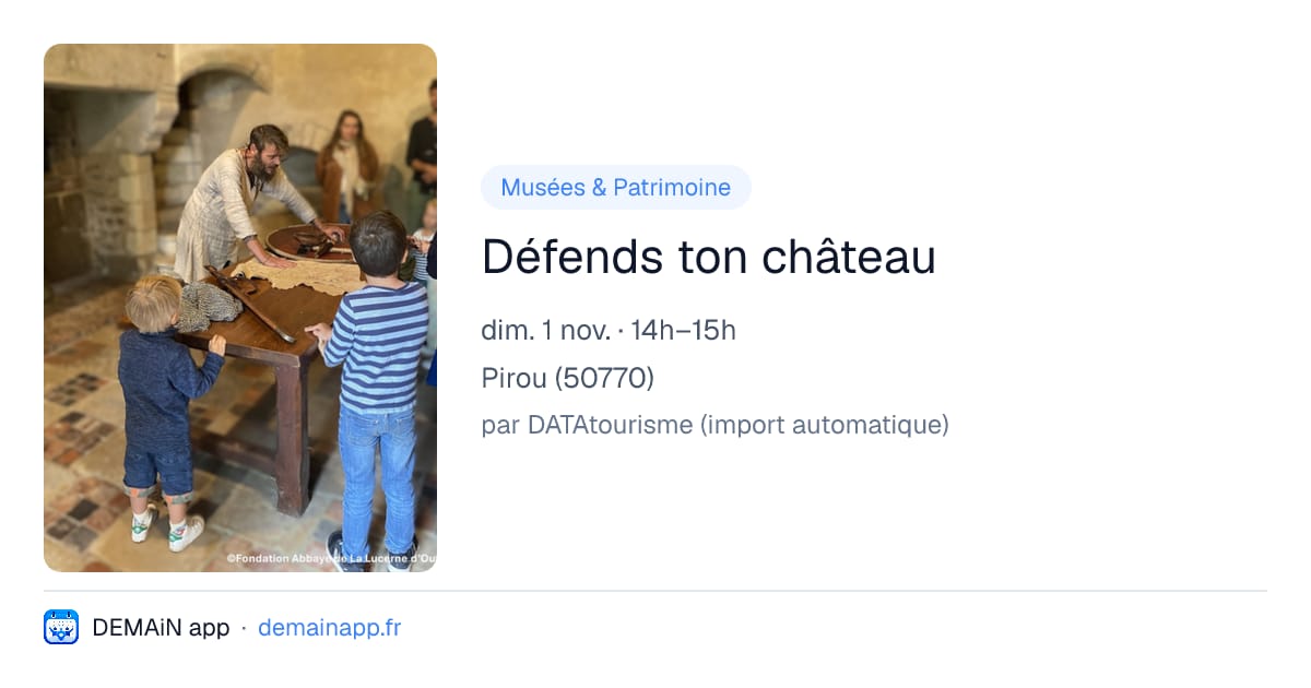 Défends ton château — Pirou