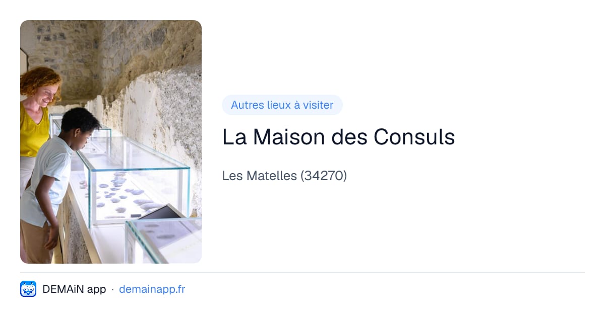 La Maison des Consuls — Les Matelles