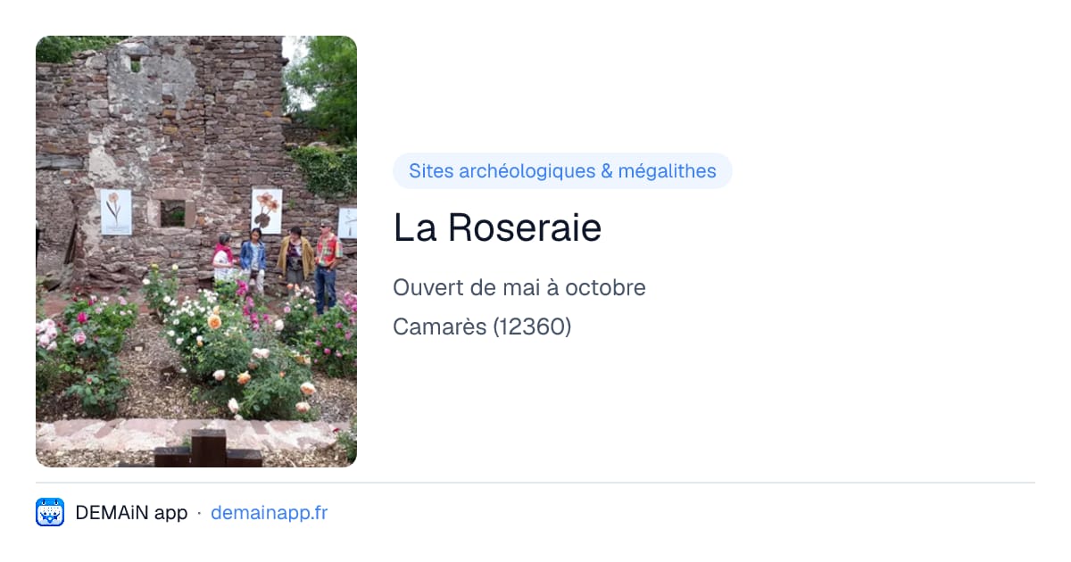 La Roseraie — Camarès