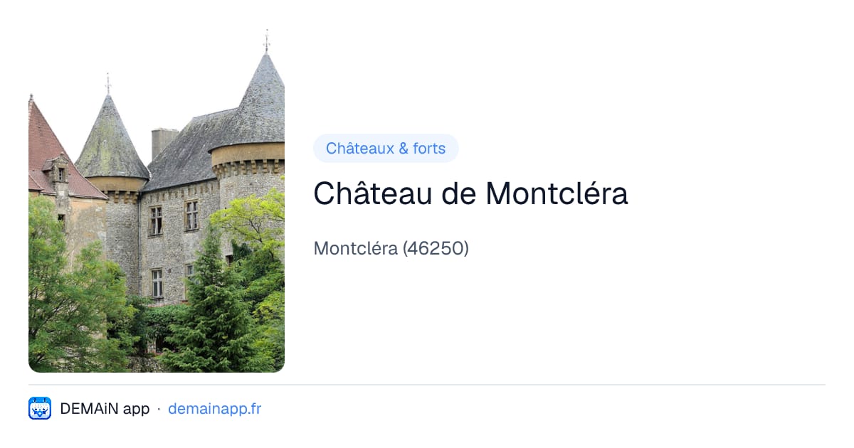Château de Montcléra — Montcléra