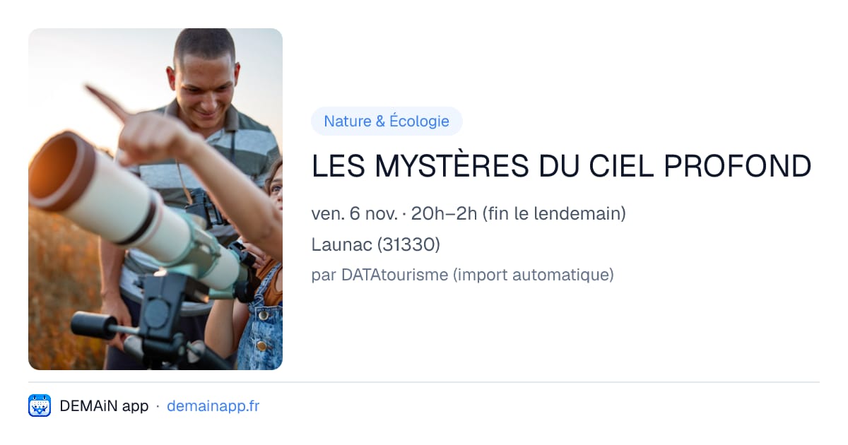 LES MYSTÈRES DU CIEL PROFOND — Launac