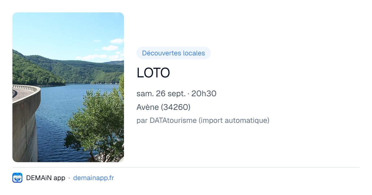 LOTO — Avène
