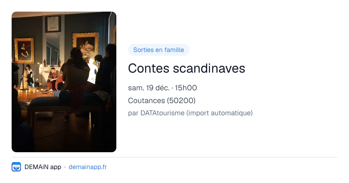 Contes scandinaves — Coutances