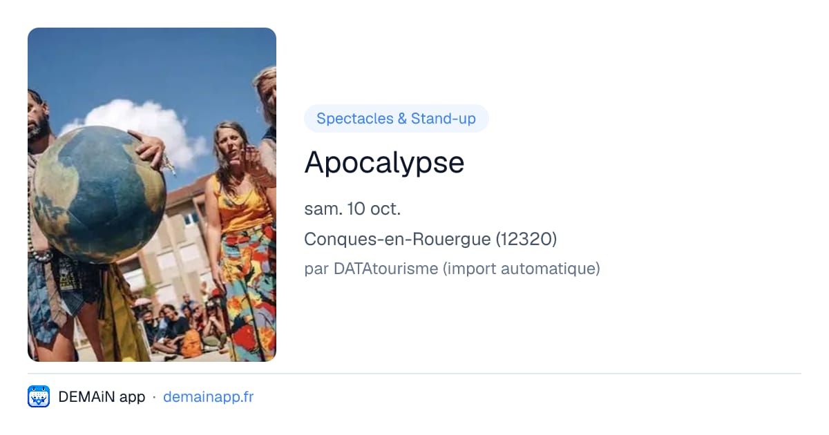 Apocalypse — Conques-en-Rouergue