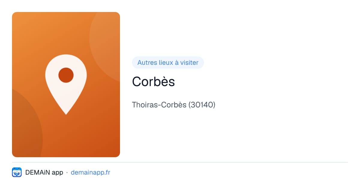 Corbès — Thoiras-Corbès