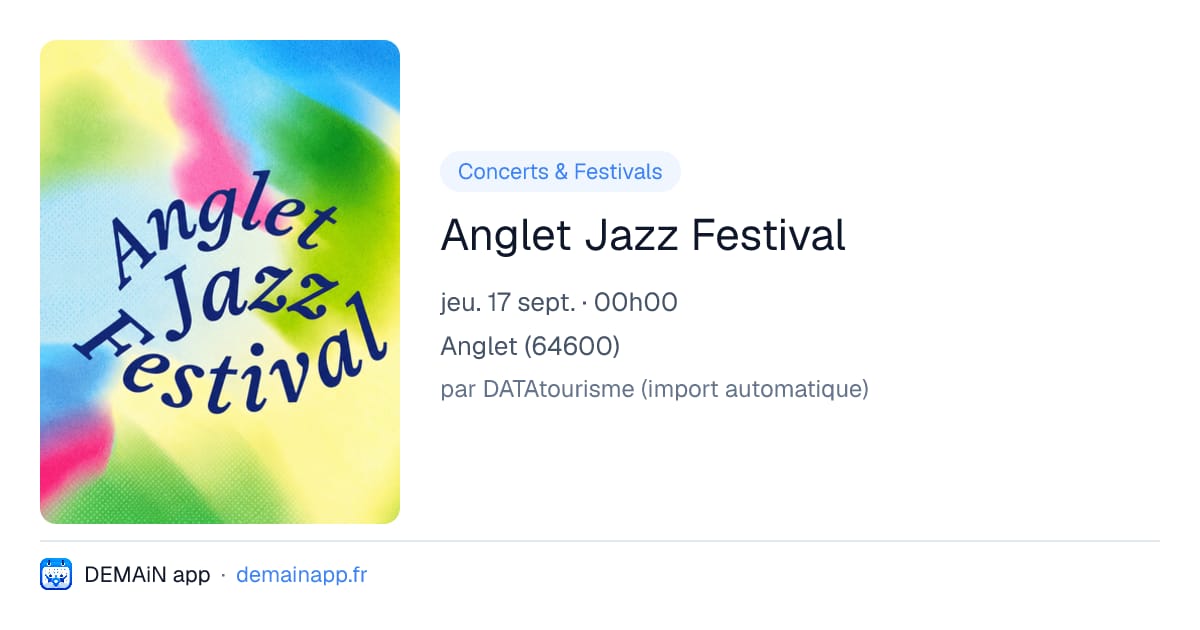 Anglet Jazz Festival — Anglet