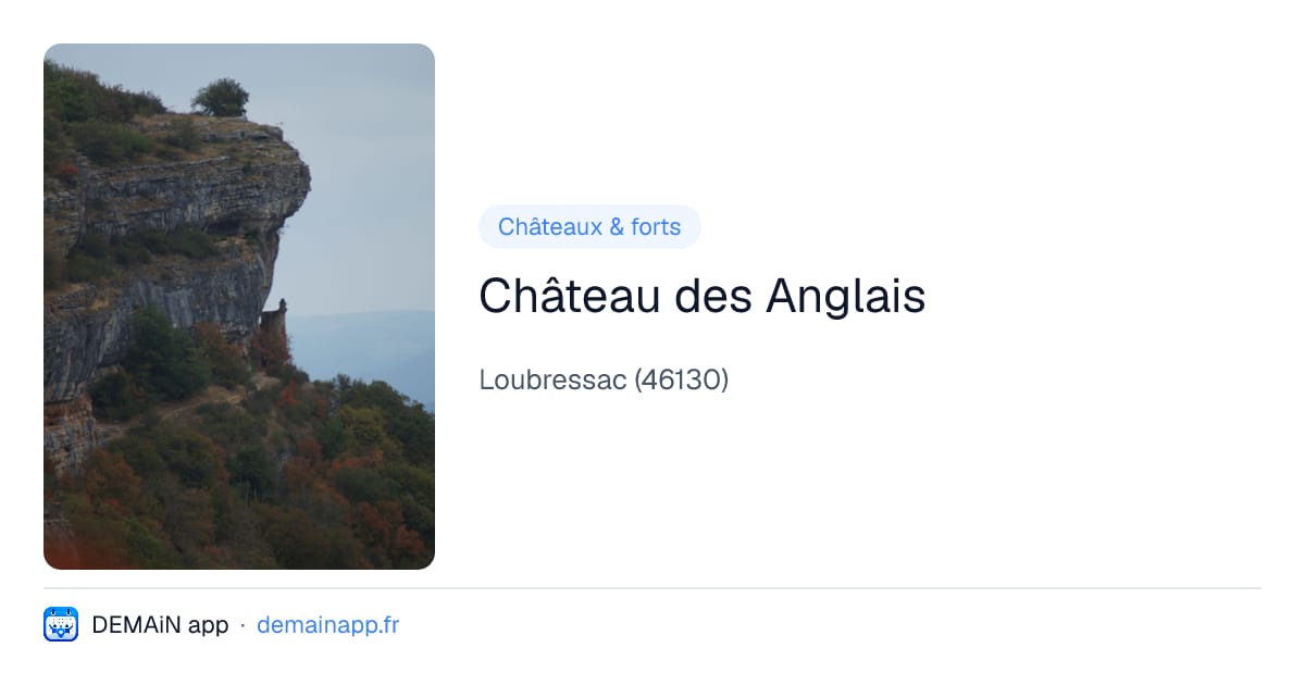 Château des Anglais — Loubressac