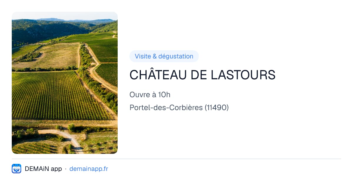 CHÂTEAU DE LASTOURS — Portel-des-Corbières