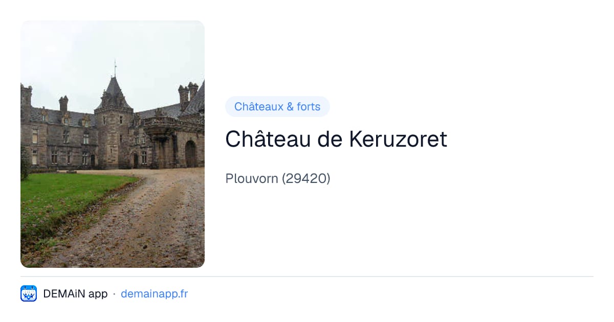 Château de Keruzoret — Plouvorn