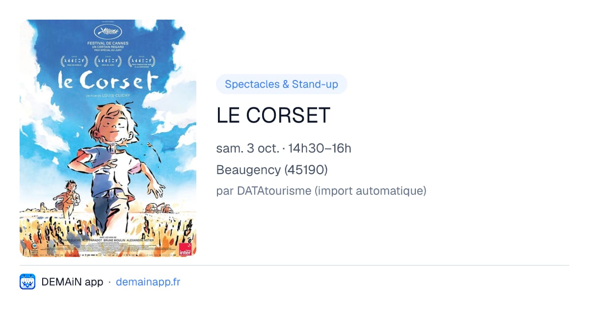 LE CORSET — Beaugency