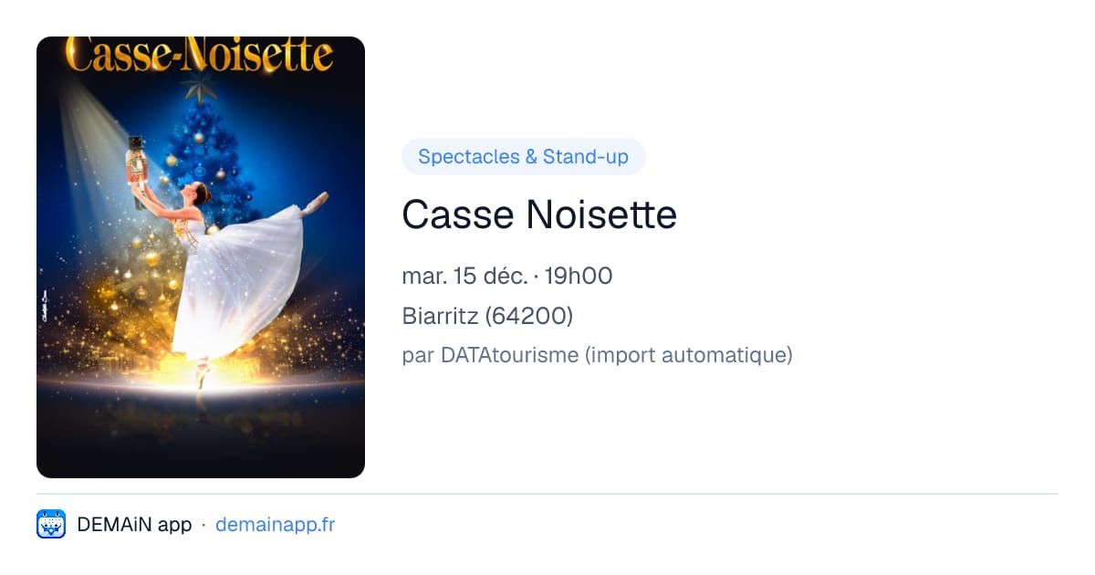 Casse Noisette — Biarritz