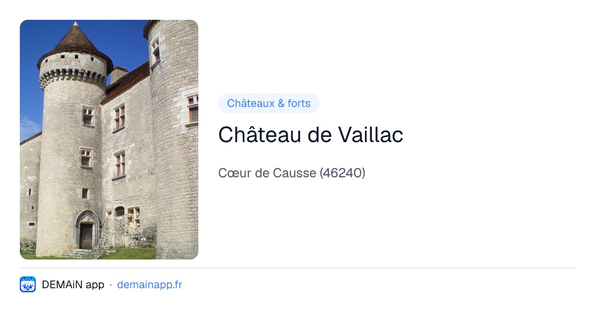 Château de Vaillac — Cœur de Causse