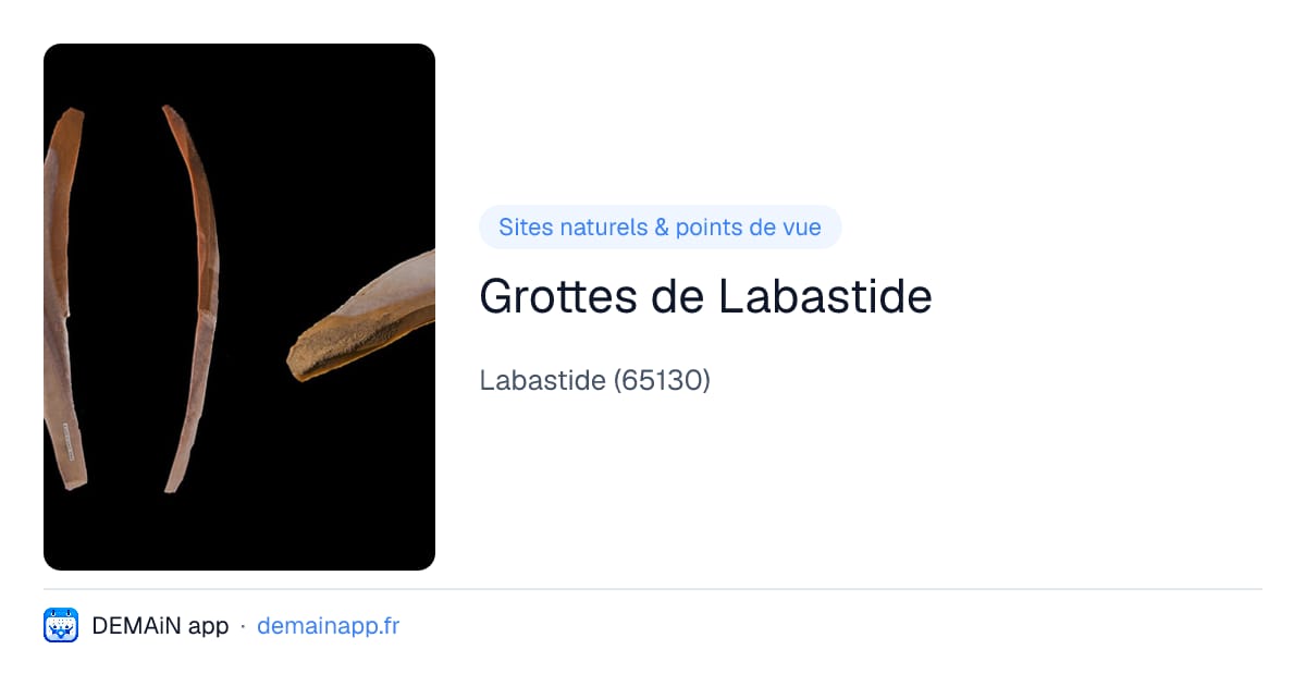 Grottes de Labastide — Labastide