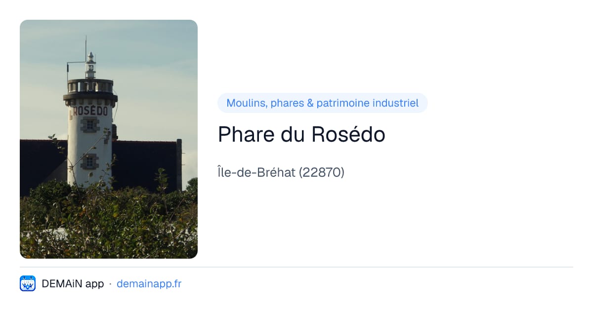 Phare du Rosédo — Île-de-Bréhat