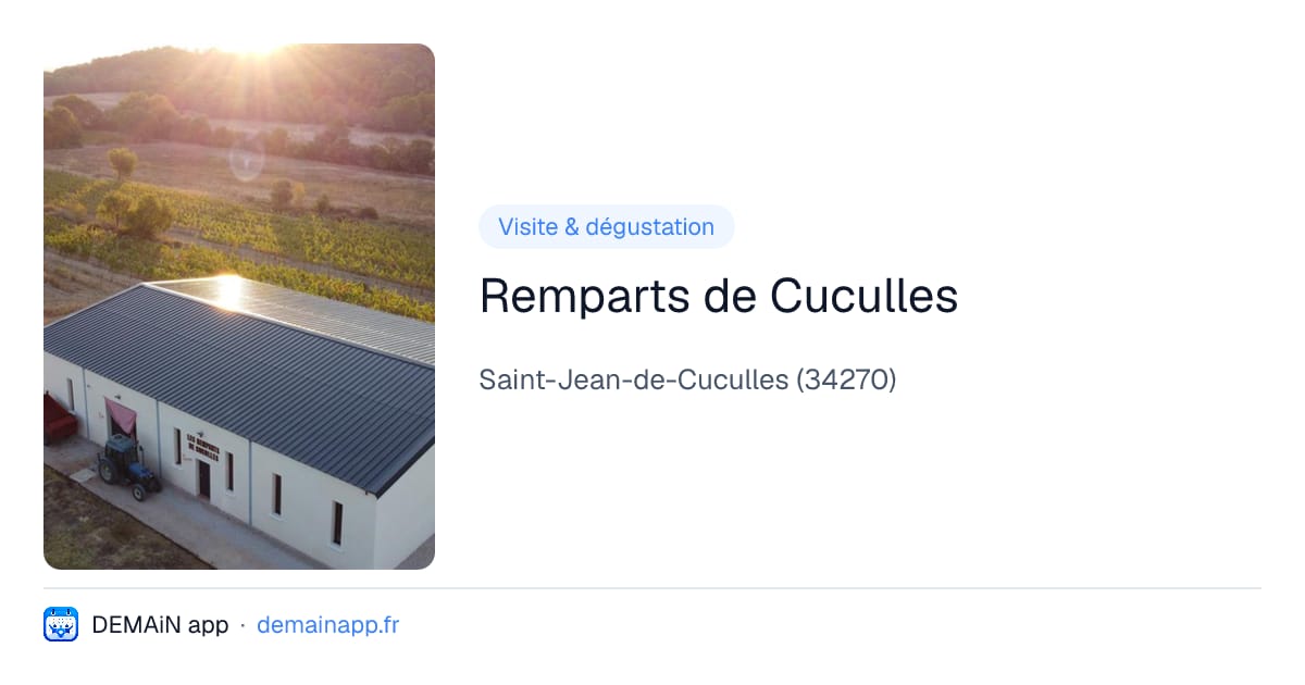 Remparts de Cuculles — Saint-Jean-de-Cuculles