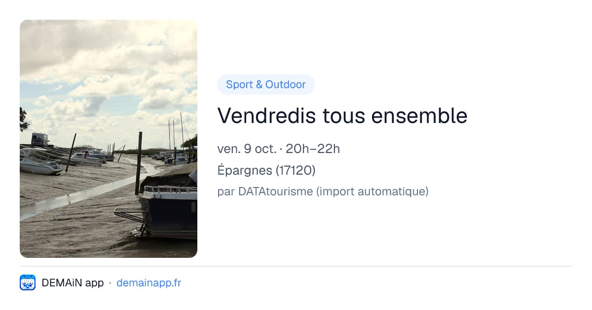 Vendredis tous ensemble — Épargnes