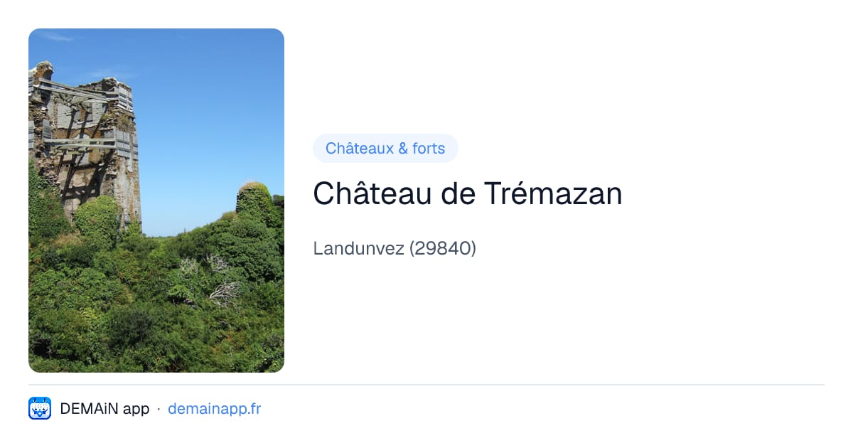 Château de Trémazan — Landunvez