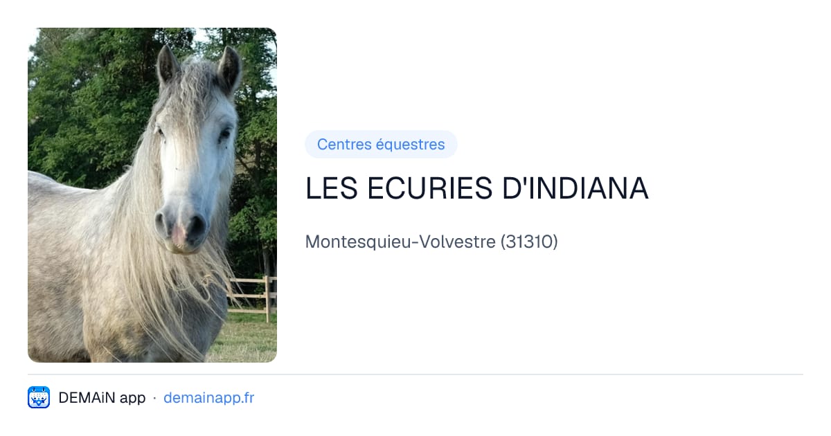 LES ECURIES D'INDIANA — Montesquieu-Volvestre
