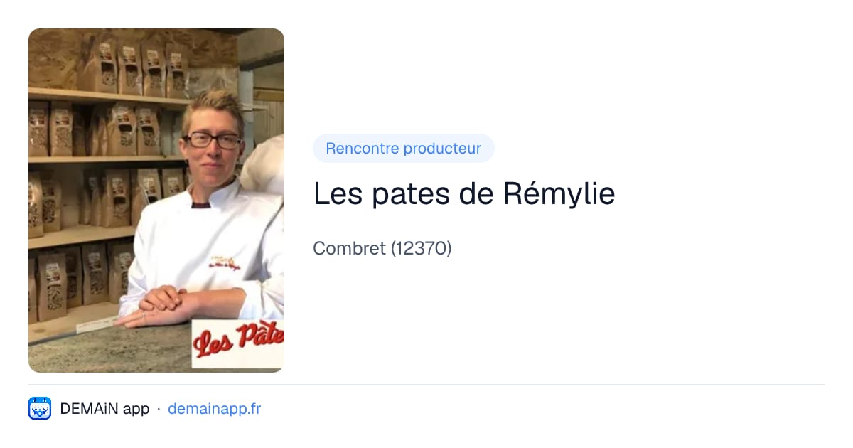 Les pates de Rémylie — Combret