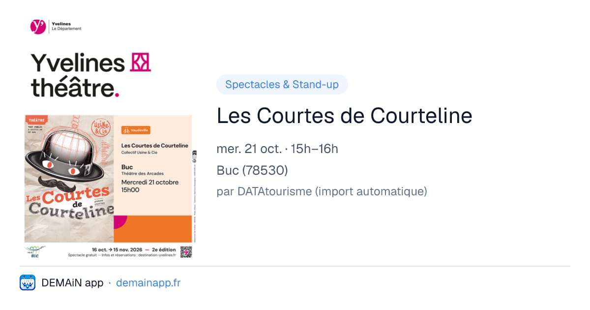Les Courtes de Courteline — Buc